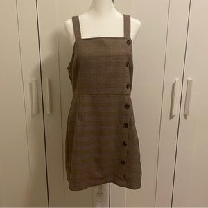 Mixed Threads brown plaid dress